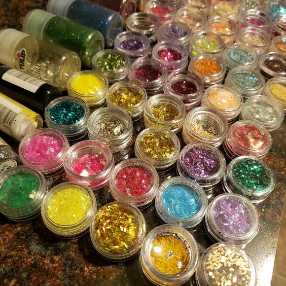 Nail Art Glitter (lot of 80) - Picture 3 of 3